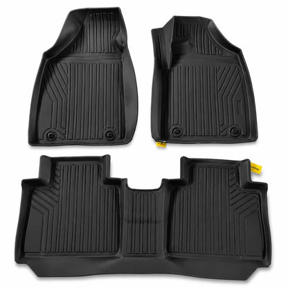 MG HS TPE Floor Mats Black 3 Pcs 2020 - 2025