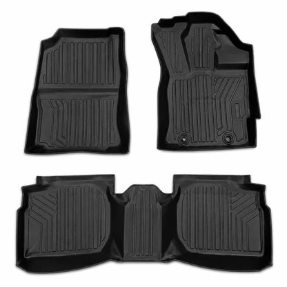 Toyota Passo TPE Floor Mats Black 3 Pcs 2017 - 2023