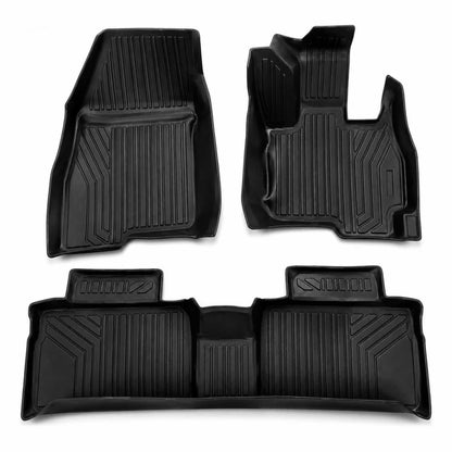 Chery Tiggo 4 Pro TPE Floor Mats Black 3 Pcs 2022 - 2025
