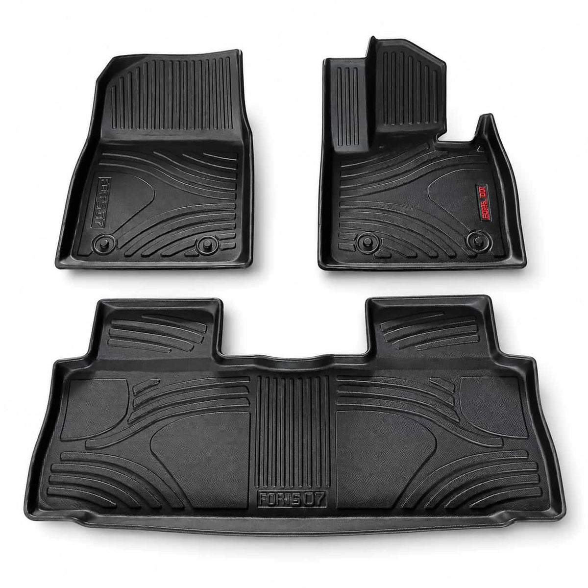 Deepal S07 TPE Floor Mats Black 3 Pcs 2024 - 2026