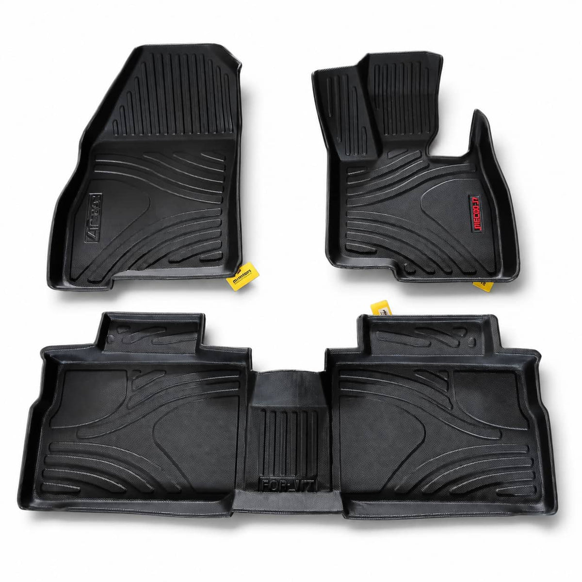 Jaecoo J7 TPE Floor Mats Black 3 Pcs 2025 - 2026