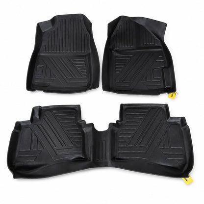 Honda BRV TPE Floor Mats Black 3 Pcs 2017 - 2026