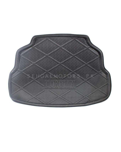 Toyota Corolla Foam Trunk Mat Black Mix Design 2009 - 2020