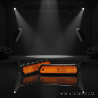 JDM Rear Marker in Orange Color - Side Marker Lights | Car External Lights Warning Tail Light