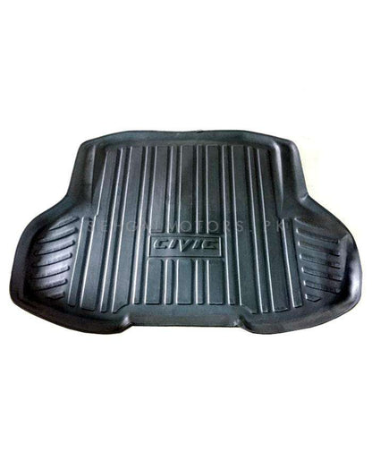 Honda Civic 5D TPE Trunk Mat Black 2016 - 2021 - Cargo Boot Liner Diggi Protection Tray Cover