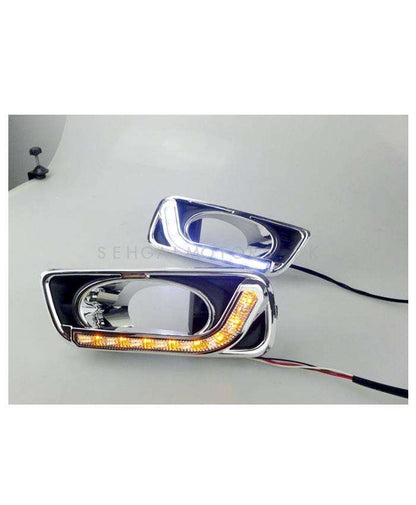 Honda City Maximus DRL Fog Lamps Lights Cover 2015 - 2020