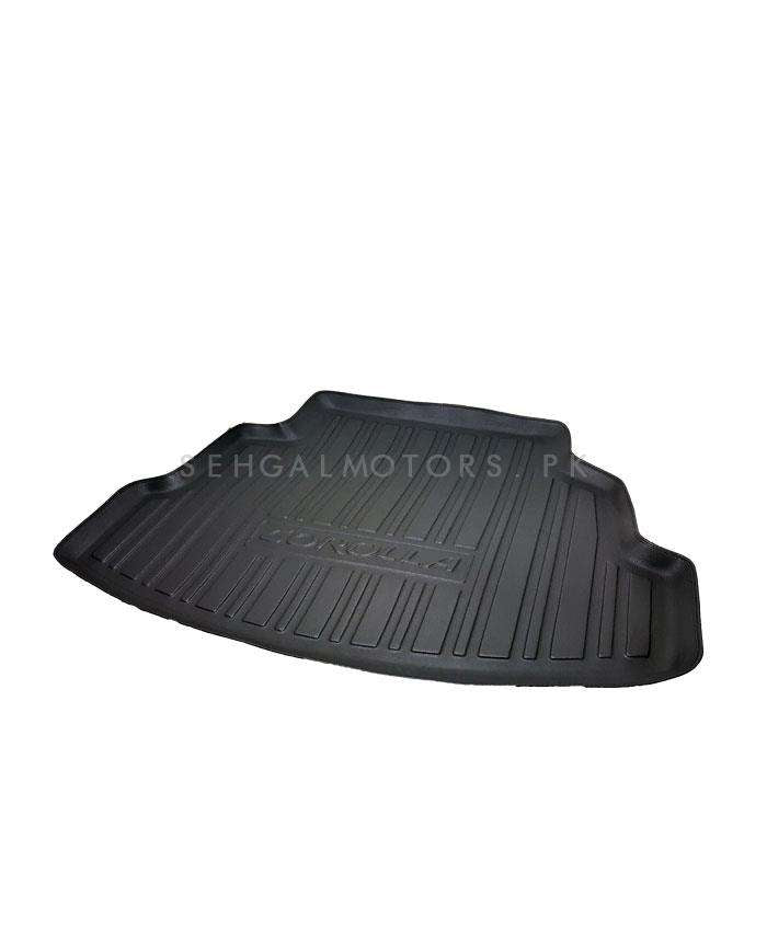 Toyota Corolla 5D TPE Trunk Mat Black 2014 - 2026 - Cargo Boot Liner Diggi Protection Tray Cover