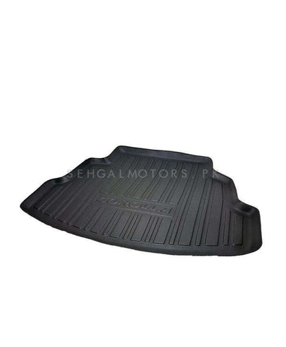 Toyota Corolla 5D TPE Trunk Mat Black 2014 - 2026 - Cargo Boot Liner Diggi Protection Tray Cover