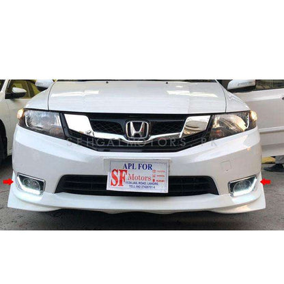 Honda City Maximus DRL Fog Lamps Lights Cover 2015 - 2020