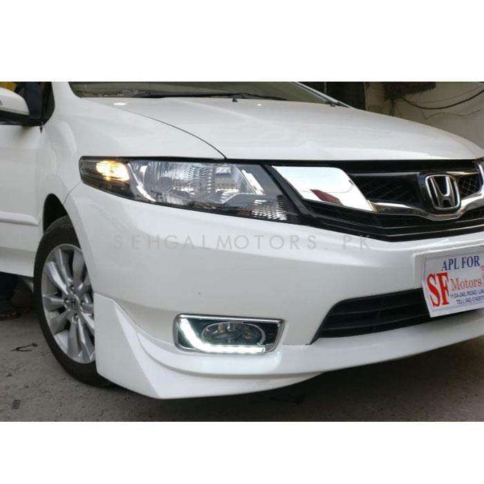 Honda City Maximus DRL Fog Lamps Lights Cover 2015 - 2020