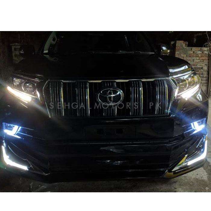 Toyota Prado Fog Lamps Lights DRL Cover 2018 - 2023