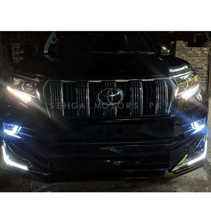 Toyota Prado Fog Lamps Lights DRL Cover 2018 - 2023