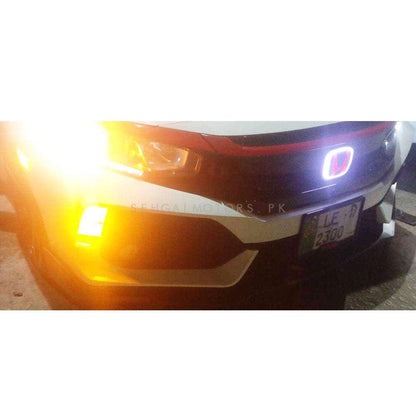 Honda Civic Type R Body Kit Front DRL In LED 2016 - 2021