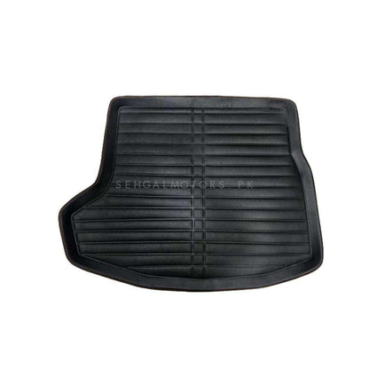 Toyota Corolla Face Lift 5D TPE Trunk Mat Half Cut Style