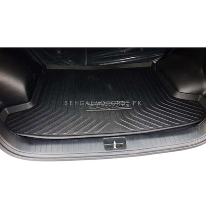 KIA Sportage 5D TPE Trunk Mat Black 2019 - 2024 - Cargo Boot Liner Diggi Protection Tray Cover
