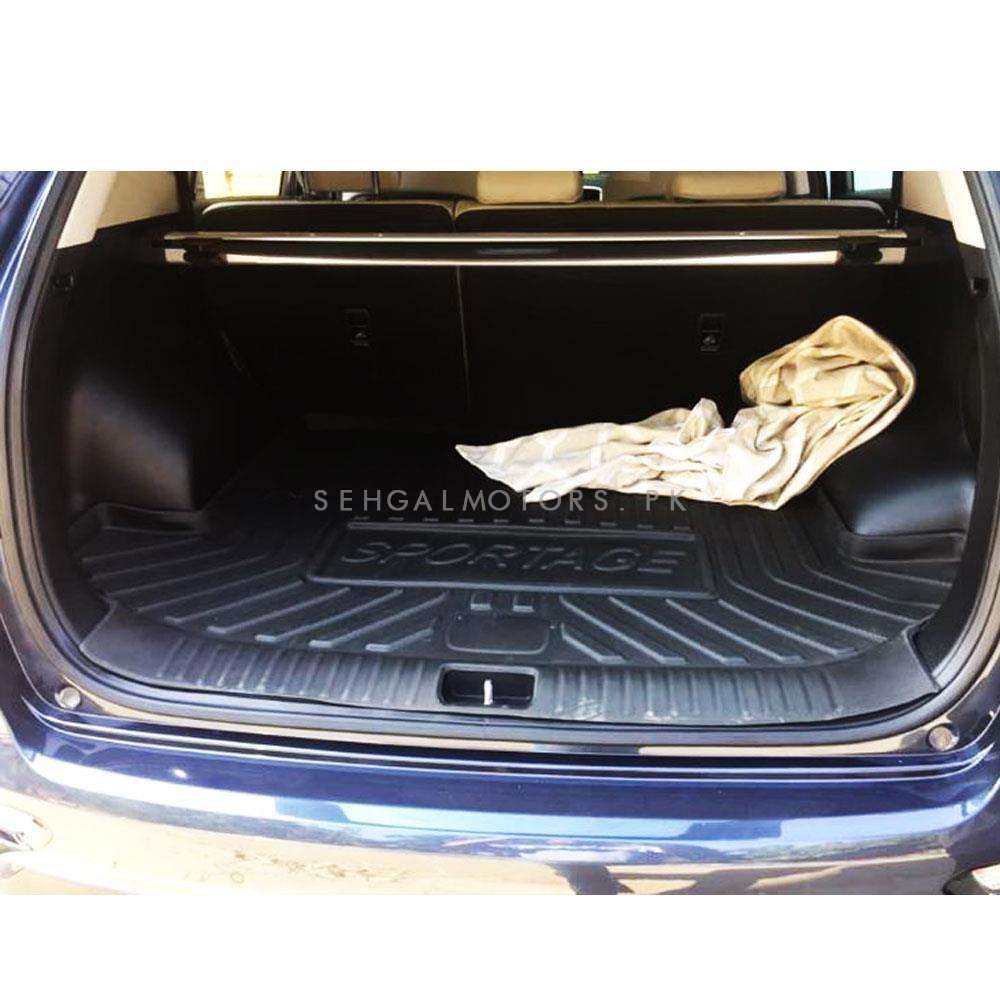 KIA Sportage 5D TPE Trunk Mat Black 2019 - 2024 - Cargo Boot Liner Diggi Protection Tray Cover