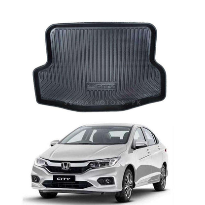 Honda City 5D TPE Trunk Mat 2021 - 2026 - Cargo Boot Liner Diggi Protection Tray Cover