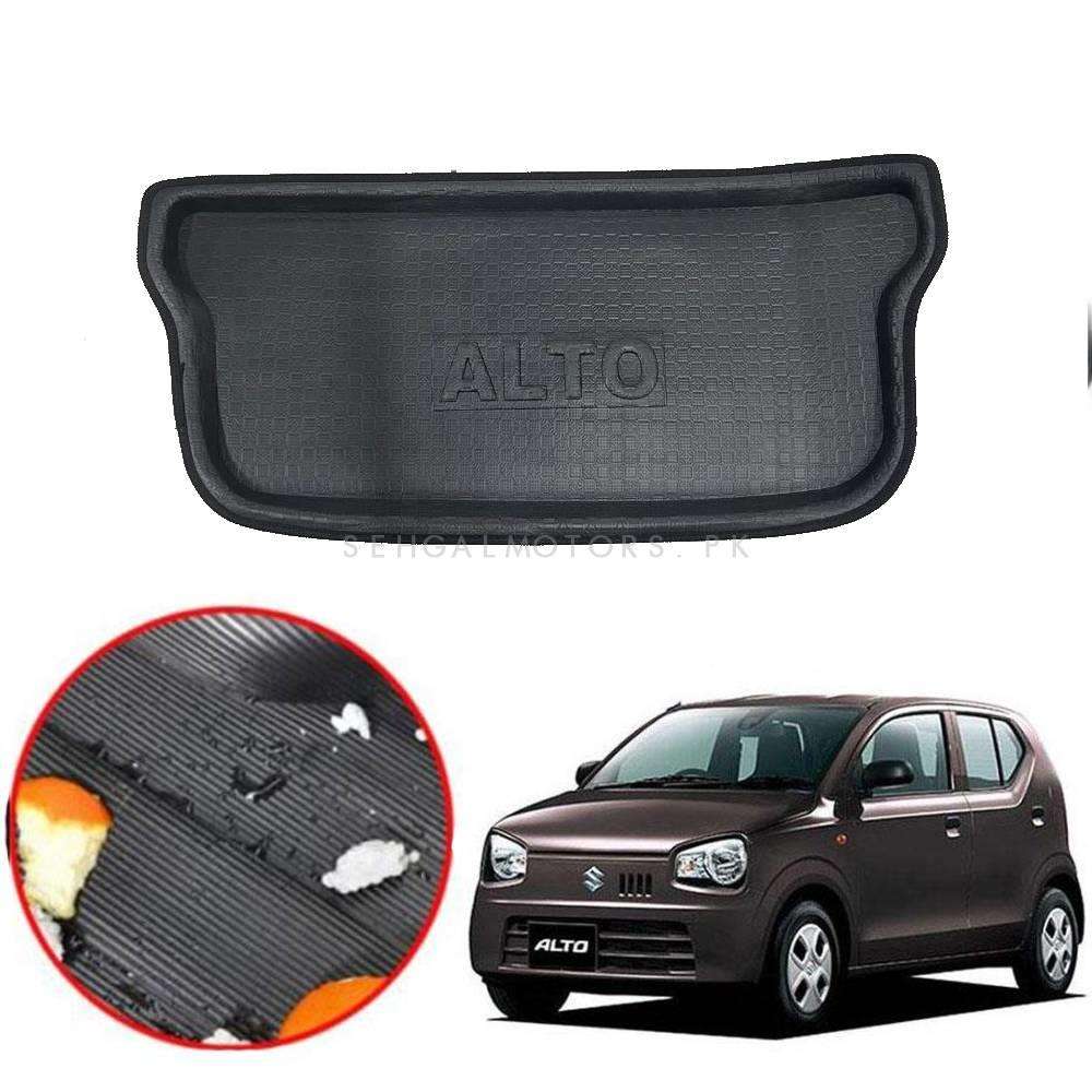 Suzuki Alto Foam Trunk Mat Mix Design 2018 - 2026 - Cargo Boot Liner Diggi Protection Tray Cover