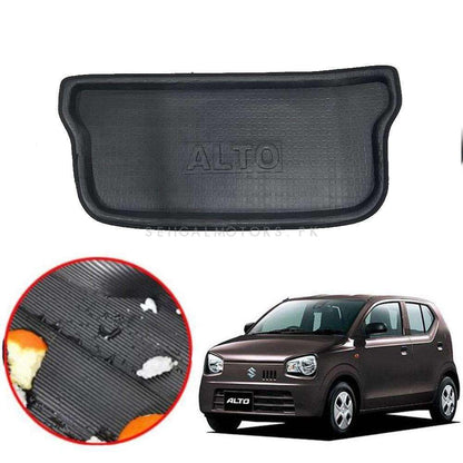 Suzuki Alto Foam Trunk Mat Mix Design 2018 - 2026 - Cargo Boot Liner Diggi Protection Tray Cover