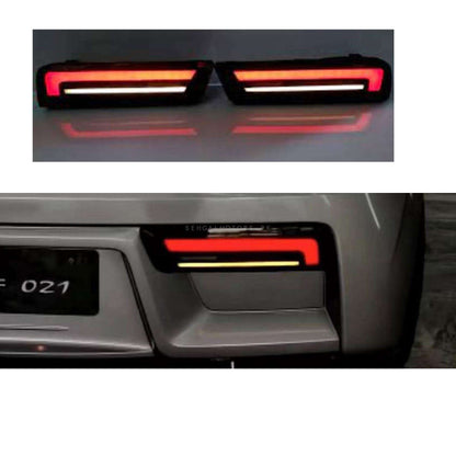 Suzuki Alto Back Bumper Third Brake Lamp Tail Lights Mustang Design 2018 - 2026 - Smoke