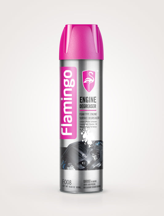 Flamingo Foaming Engine Degreaser – Powerful Engine Cleaning 650 ML