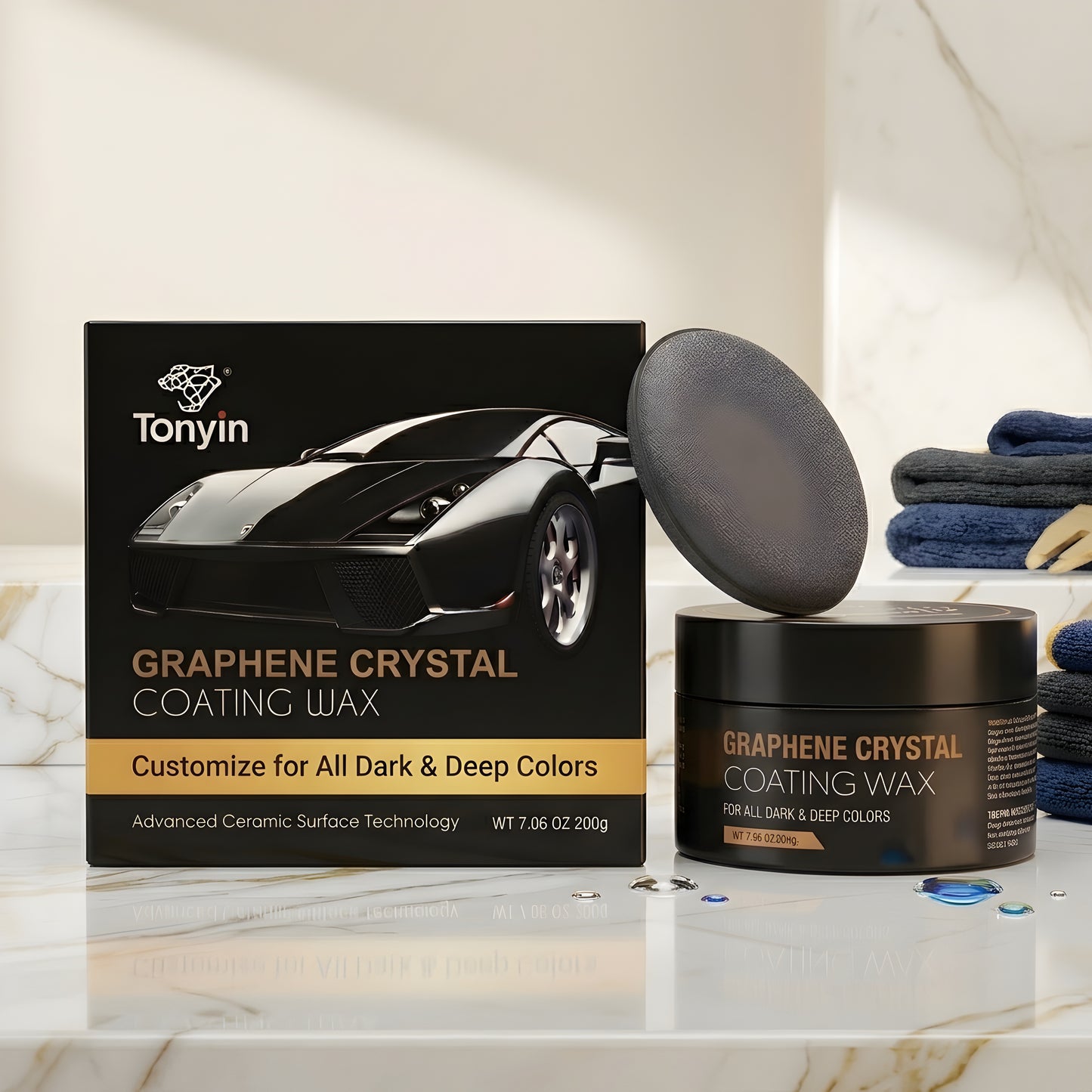 Tonyin Advance ceramic crystal coating wax