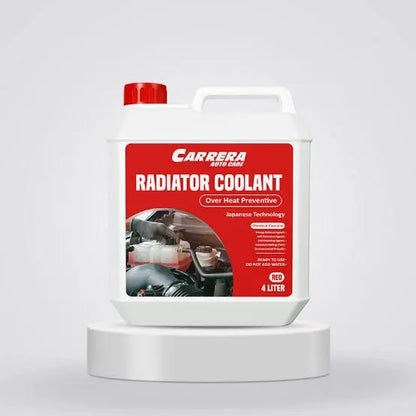 Carerra Red Coolant Anti Heat 4 Litre