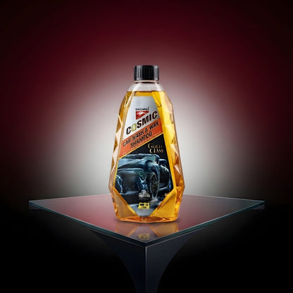 Cosmic Car Wash & Wax Shampoo | High Gloss Car Cleaning & Paint Protection