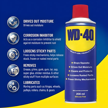 WD-40 Anti Rust  De-Rust Spray | Multi-Purpose Rust Remover Corrosion Protection