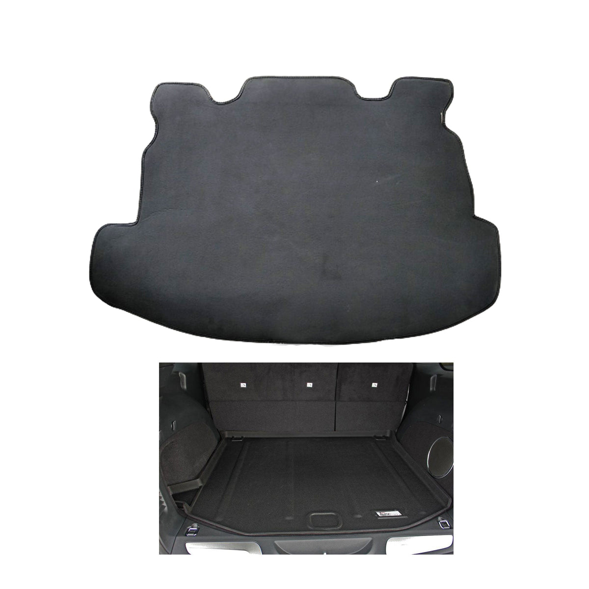 Honda BRV 5D TPE Trunk Mat Tray Black Color 2017 - 2026 - Cargo Boot Liner Diggi Protection Tray Cover